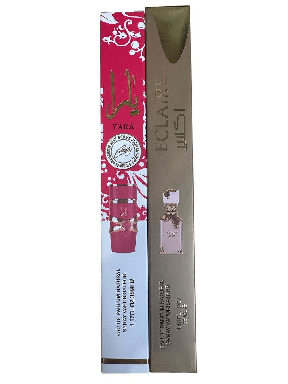 Yara & Eclaire Dual Perfume plus Red Yara